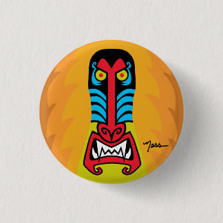 BAD ASS BABOON 1 INCH ROUND BUTTON