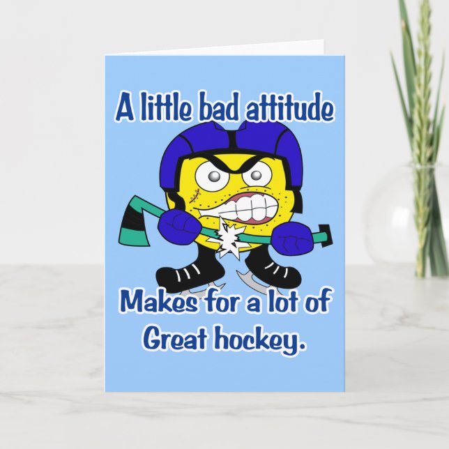 Bad Attitude Card (Front)