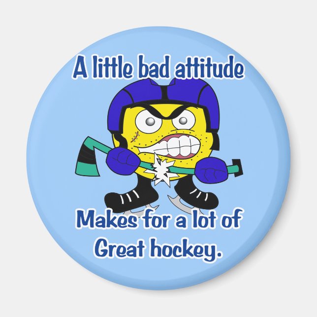 Bad Attitude Magnet (Front)