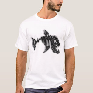 Bad attitude tribal fish t shirt