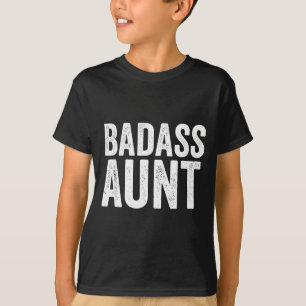 Bad Aunt Gift Funny New Aunt Idea New Niece Nephew T-Shirt