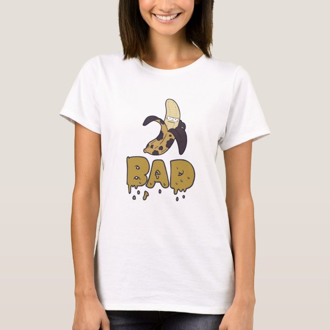 Bad Banana Funny T-Shirt (Front)