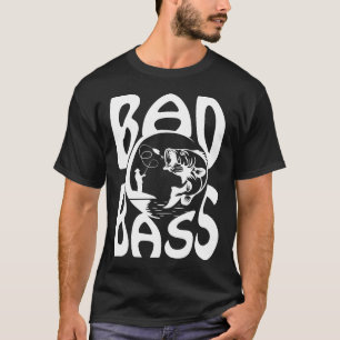 Bad Bass SVG Custome Colour T-Shirt