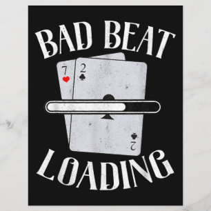 Bad Beat Loading Texas Holdem Casino Funny Poker