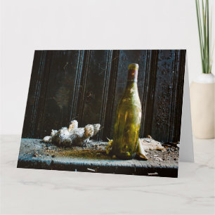 BAD BEHAVIOR Jumbo Greeting Card