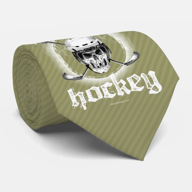 Bad Bonez Hockey cravate (lumière) (Roulé)