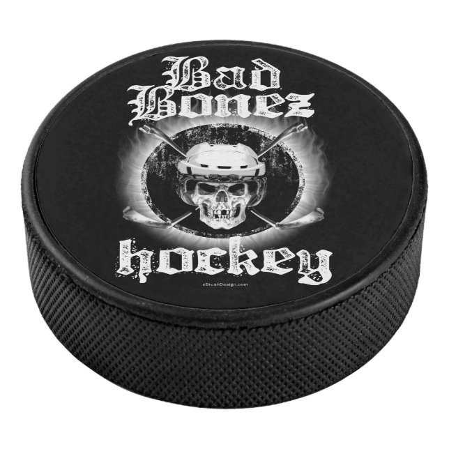 Bad Bonez Hockey Puck (3/4)