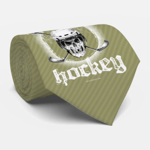 Bad Bonez Hockey tie (light)