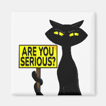 Bad Boogie Fanny Magnet - Are you serius? sign