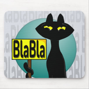 Bad Boogie Funny BlaBla Mouse Pad