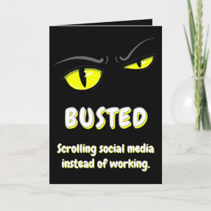 Bad Boogie Funny - Sarcastic Birthday Card