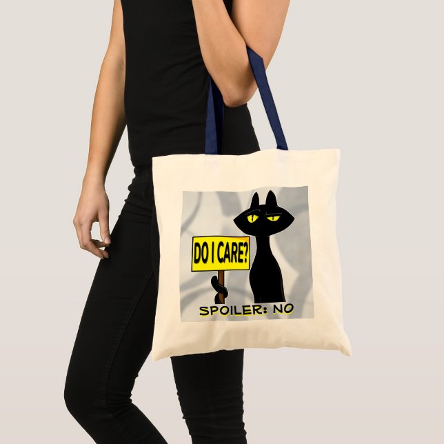 Bad Boogie Funny Tote Bag - Do I Care?  (Front (Product))