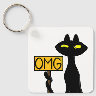 Bad Boogie -The Cat- funny Keychains
