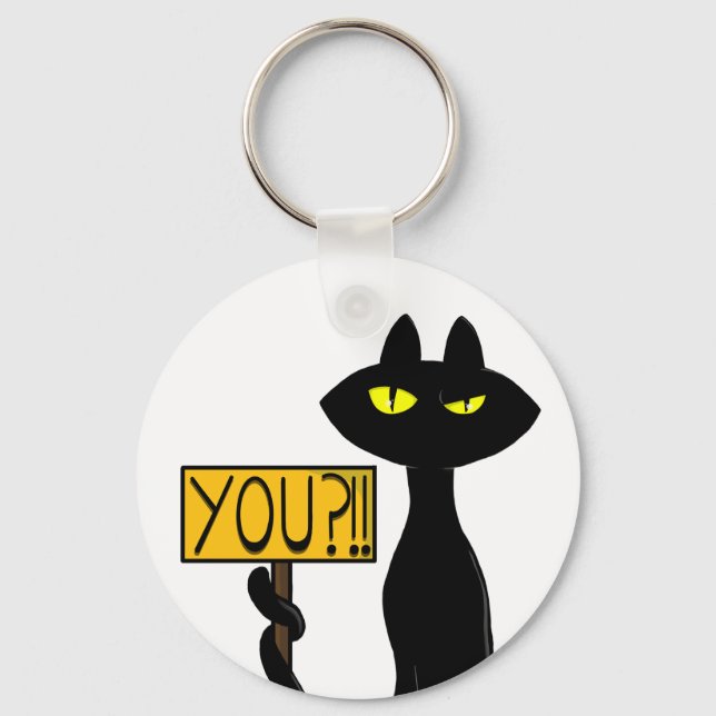 Bad Boogie -The Cat- "You?!!" funny Key Rings (Front)