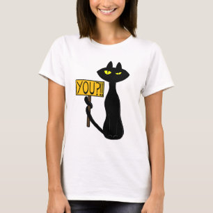 Bad Boogie -The Cat- "You?!!" funny T-Shirts