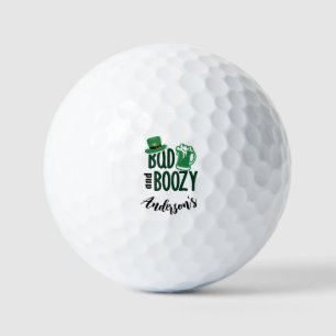 Bad & Boozy Golf Balls - Funny Custom Golf Gift
