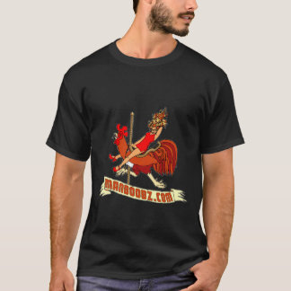 Bad Boy Carousel T-shirt (warm colours, no text)