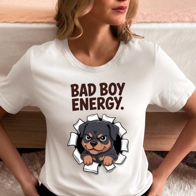 Bad Boy Energy Rottweiler  Tri-Blend Shirt (Creator Uploaded)