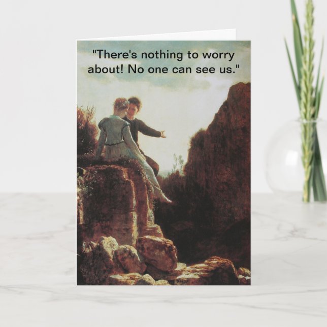 Bad boys can ruin your birthday card (Front)