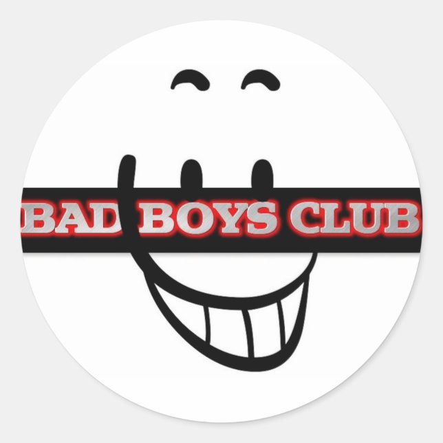 BAD BOYS CLUB STICKERS (Front)