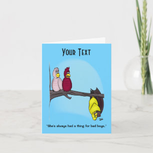 Bad Boys Folded Greeting Card