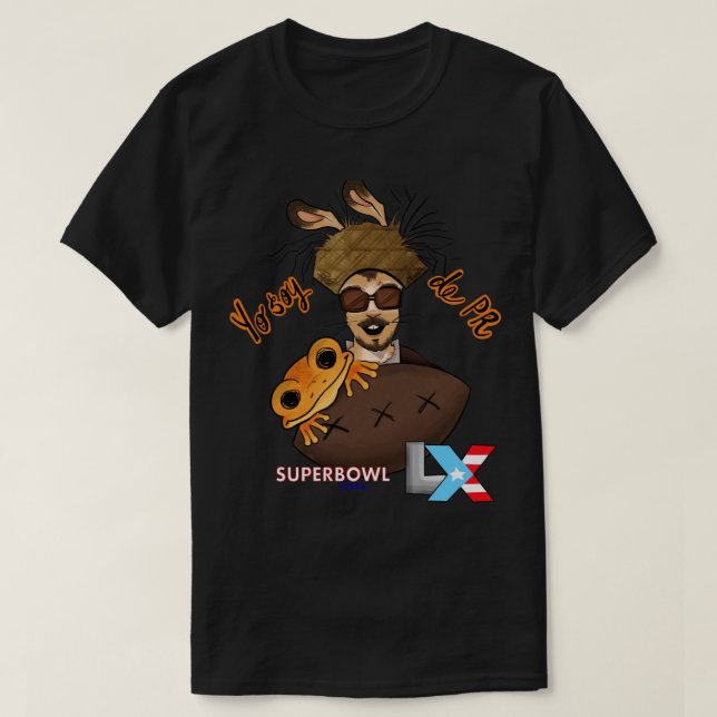 Bad Bunny SuperBowl T-Shirt (Design Front)
