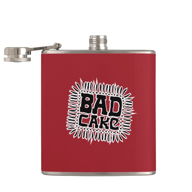 Bad Cake Fluid Holster Hip Flask (Opened)