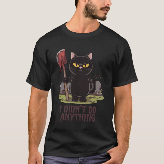 Bad cat gift T-Shirt (Front)