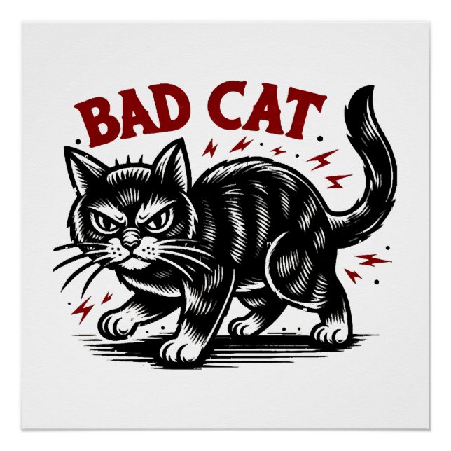 Bad Cat Poster (Front)