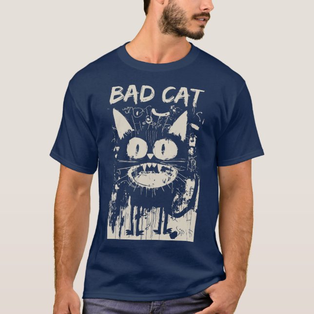 Bad Cat T-Shirt (Front)