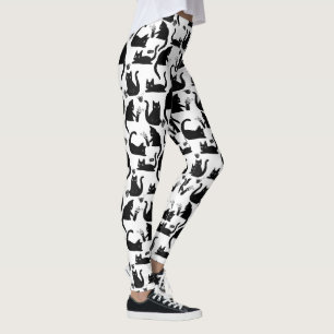 Bad Cats Knocking Stuff Over Leggings