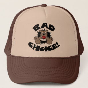 Bad Choice Bulldog Trucker Hat