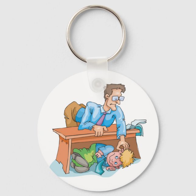 Bad Classroom Behaviour Keychain (Front)