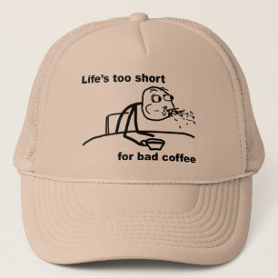 Bad Coffee Trucker Hat