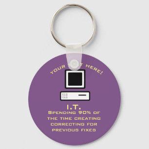 Bad Computer science Keychain