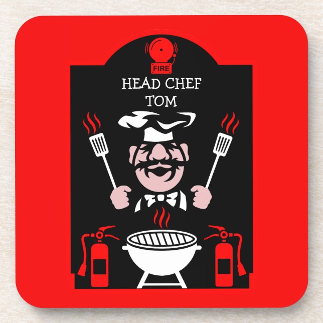 Bad Cook Gift Coaster (Front)