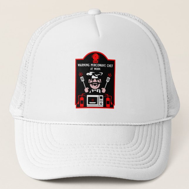 Bad Cook Gift Trucker Hat (Front)