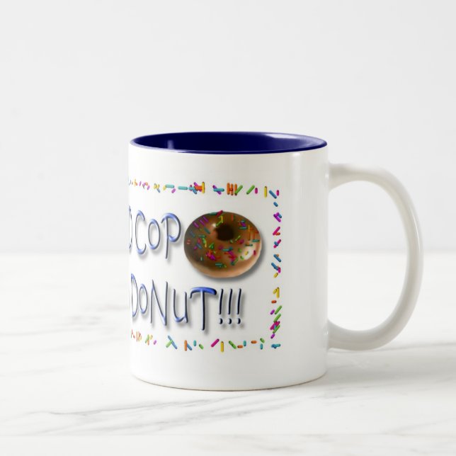Bad Cop Two-Tone Coffee Mug (Right)