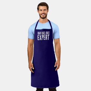 Bad Dad Joke Expert BOLD TYPOGRAPHY Apron