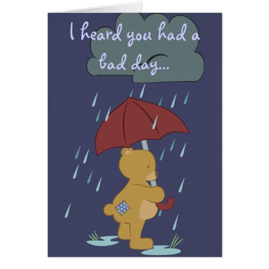 Bad Day Bear Card