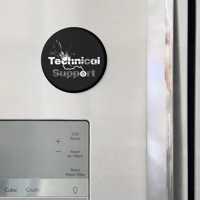Bad Day doing Technical Support Magnet (In Situ (Fridge))