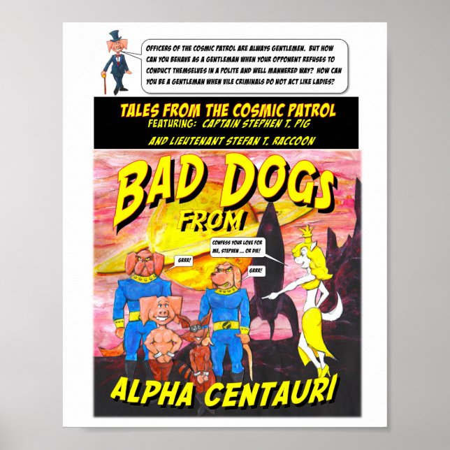 Bad Dogs from Alpha Centauri Poster (Front)