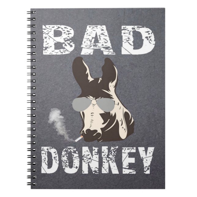 Bad Donkey Notebook (Front)