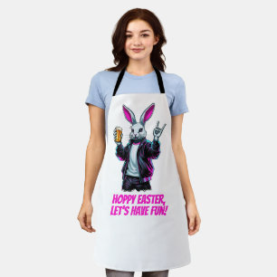 Bad Easter Bunny! Hoppy Easter, Let’s Have Fun! Apron