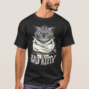 Bad Evil Grinning Crazy Cat Feline Cats T-Shirt