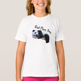 Bad Flare Day Panda girls T-Shirt