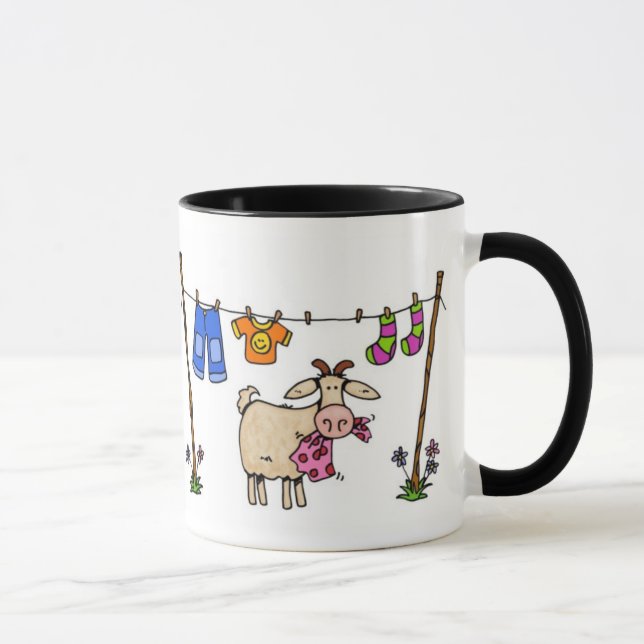 bad goat mug (Right)