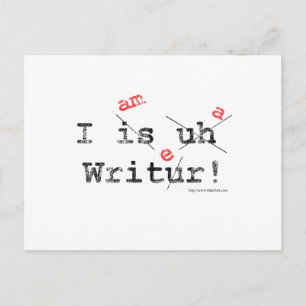 Bad Grammer Postcard