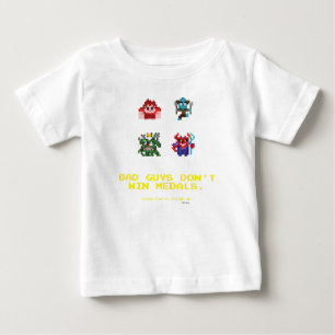Bad Guys Don't Win Medals Baby T-Shirt