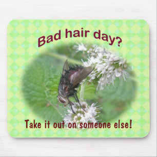 Bad Hair Day Fly Coordinating Items Mouse Pad